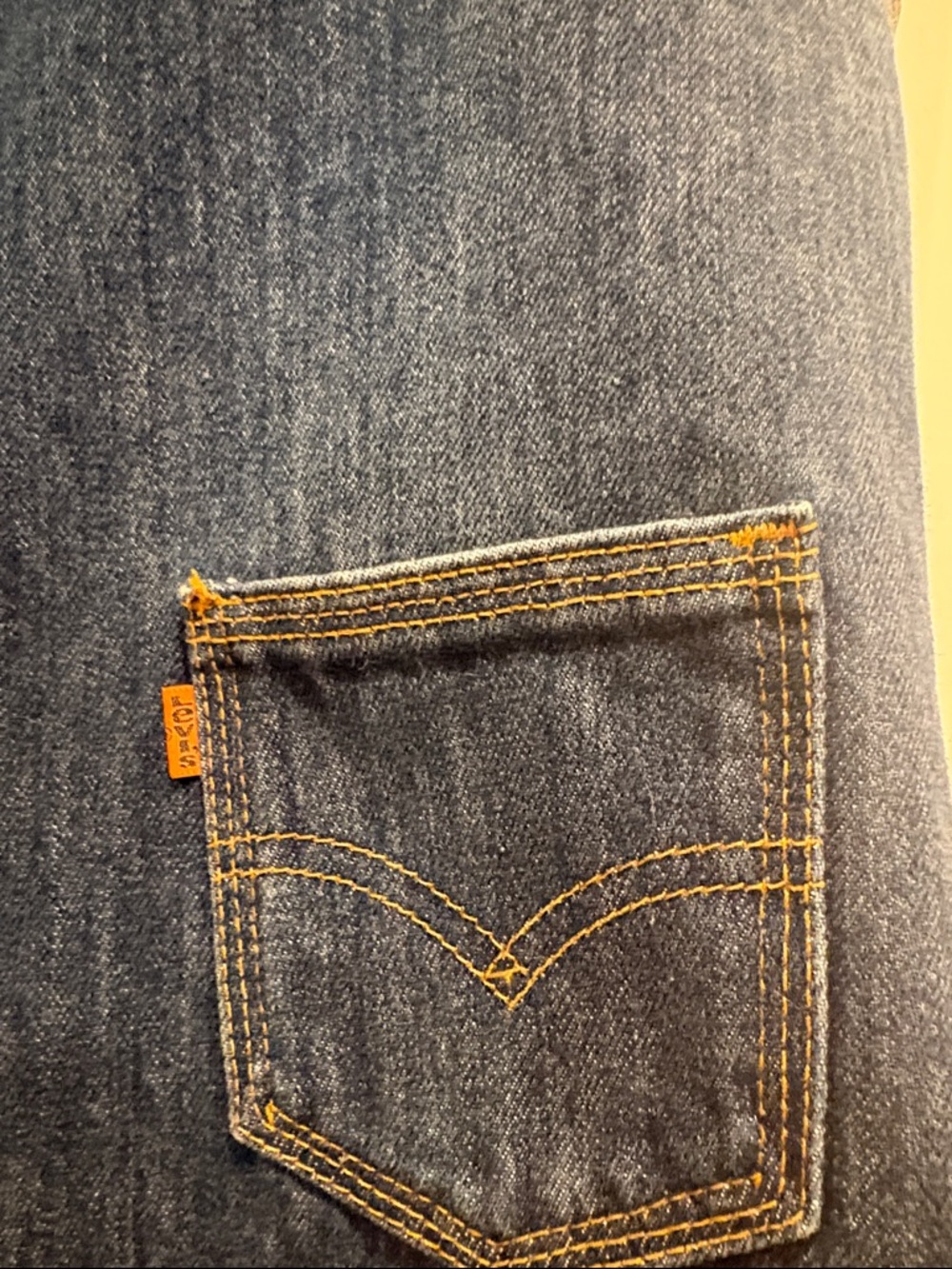 Classic Men's Levi’s Denim Vest - Blue - Picture 3 of 8